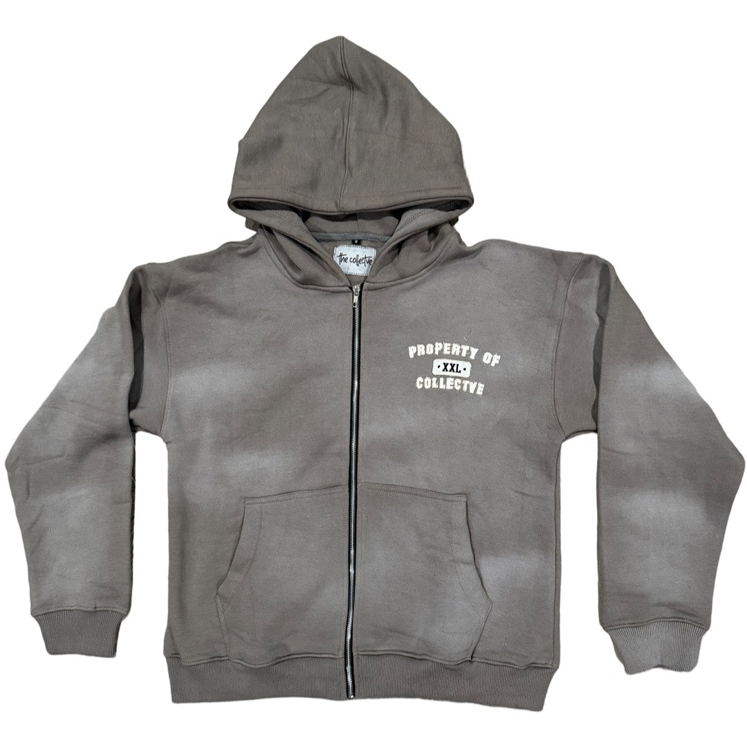 Grey Zip Up