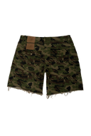 Double Layer Camo Shorts