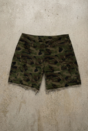 Double Layer Camo Shorts
