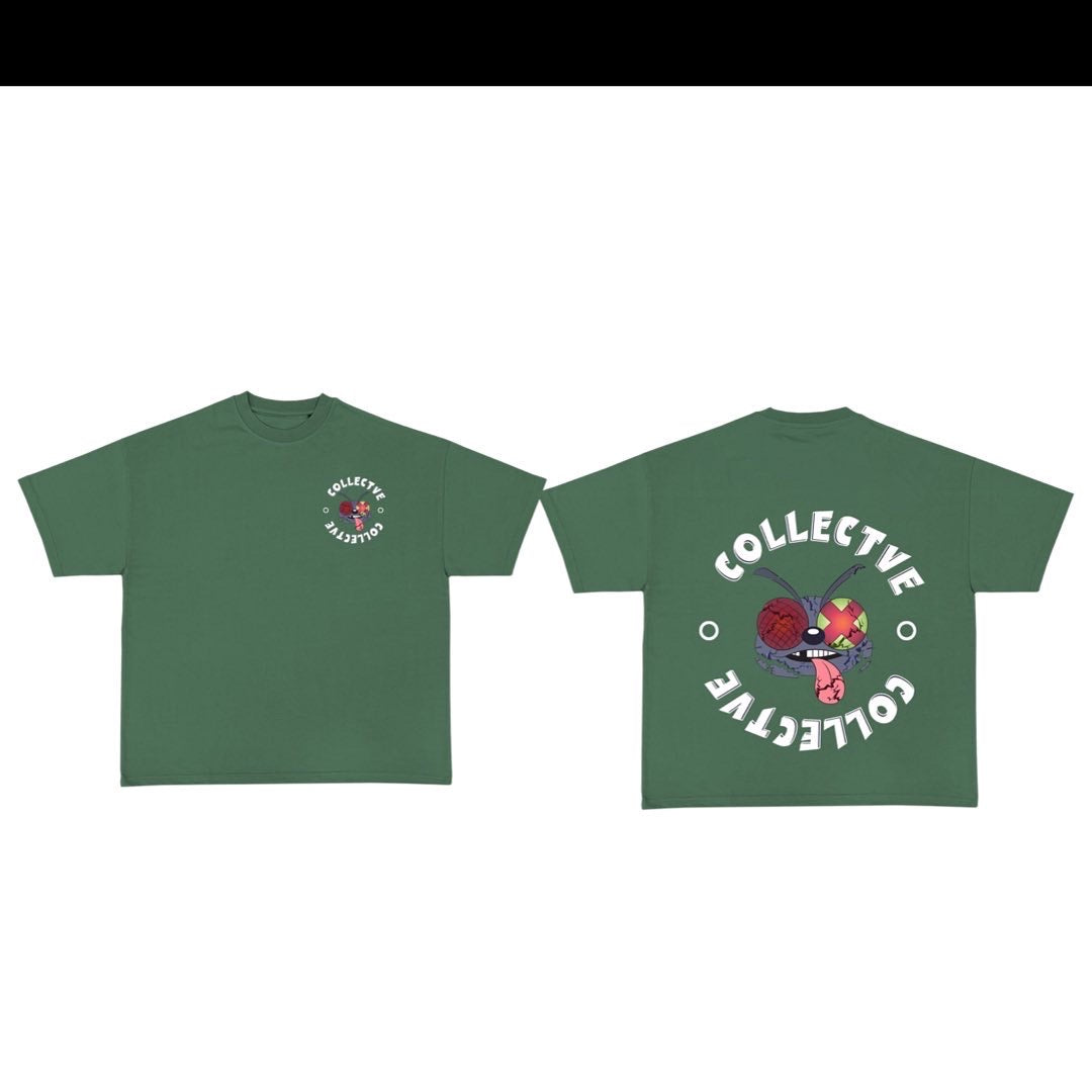 Cracked Fly Tee - Olive