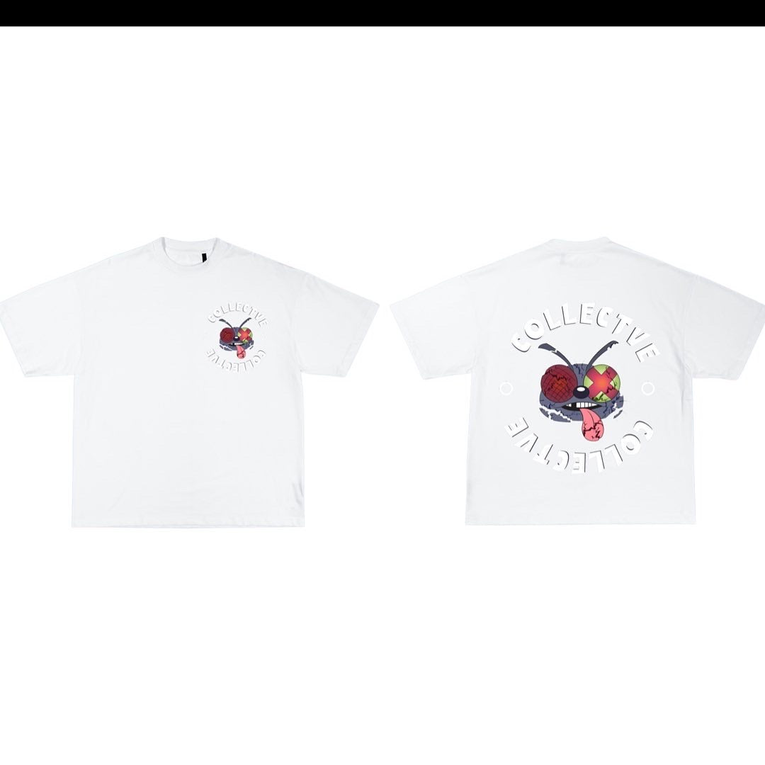 Cracked Fly Tee - White