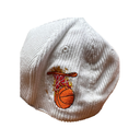 Corduroy Snapback White/Black