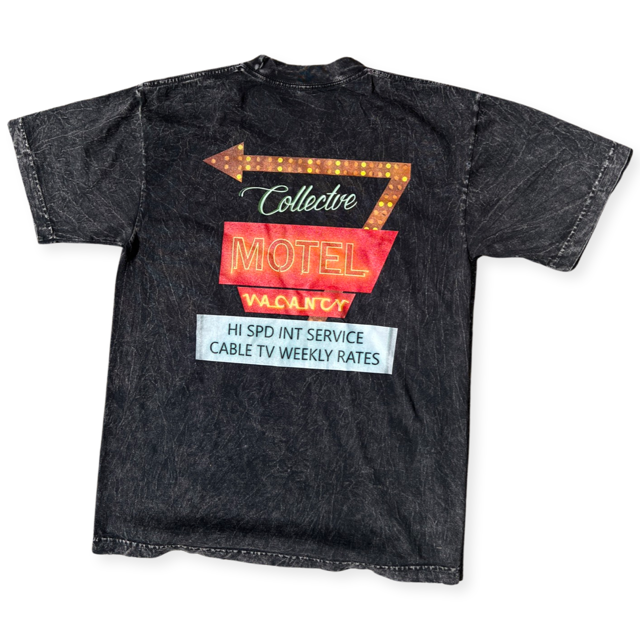 Collectve After Dark Tee - Acid Black
