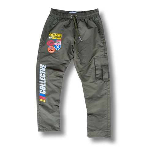 Sponsor Track Pants - Olive