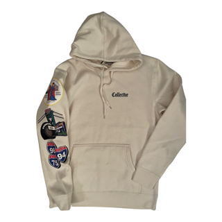 Old English Hoodie Creme | The Collectve
