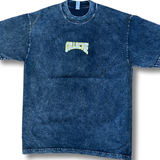 400 Degreez Tee - Black Acid Wash