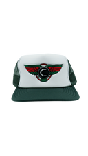 Cannon x Collectve Trucker Hat Green | The Collectve