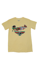 Legend of Rough Chuck & Teddy Knievel Tee - Butter | The Collectve