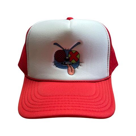 Fly Trucker Hat Red | The Collectve