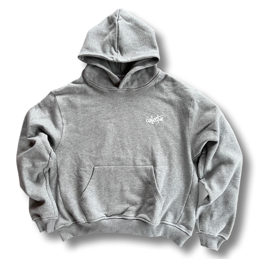 Collectve Basic Grey Hoodie