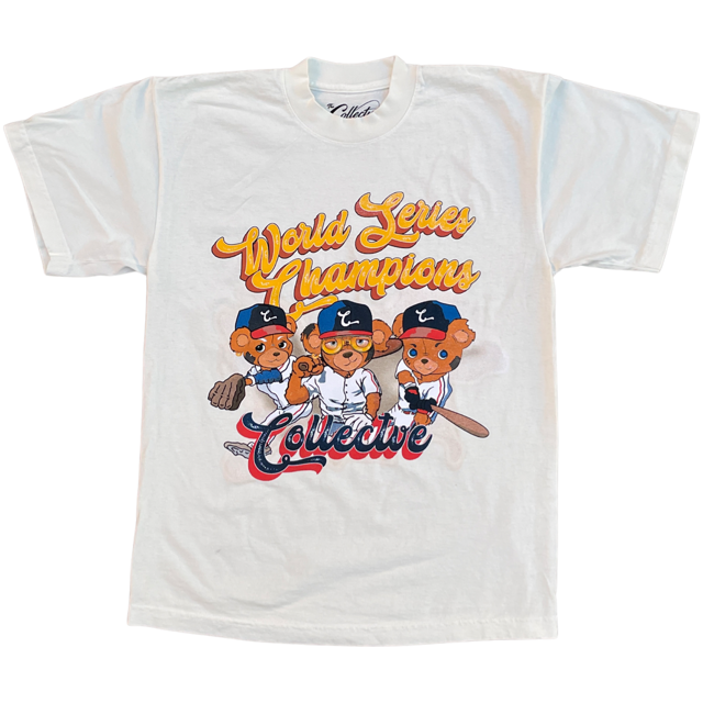 World Champs Tee Off-White