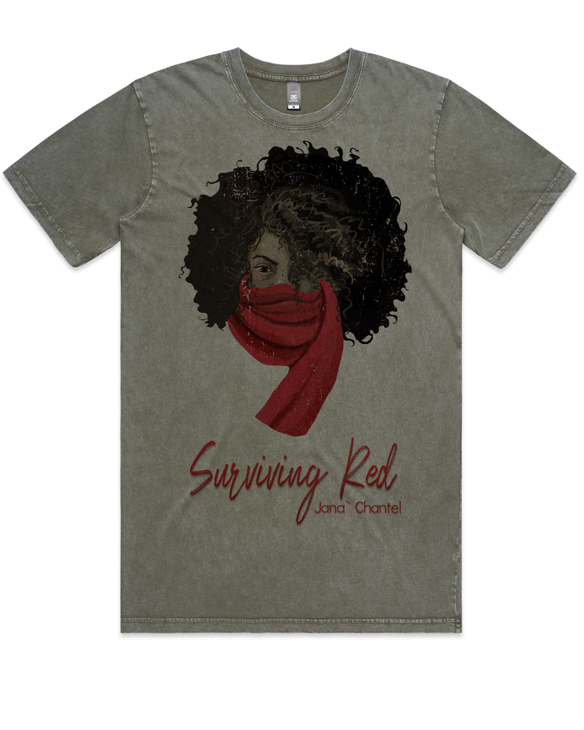 Surviving Red T-Shirt by Janà Chantel | The Collectve