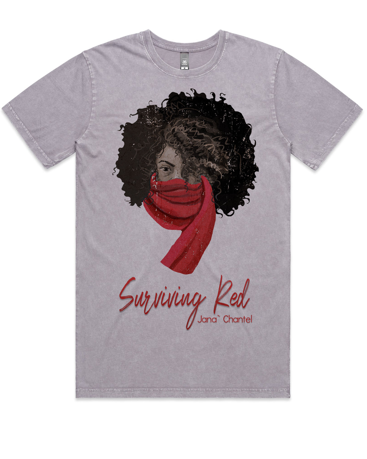 Surviving Red T-Shirt by Janà Chantel | The Collectve