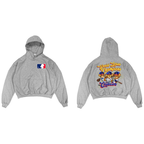 World Series Champs Hoodie Grey