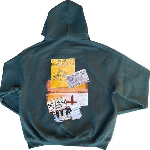 Collectve Fishing Co. Hoodie - Green