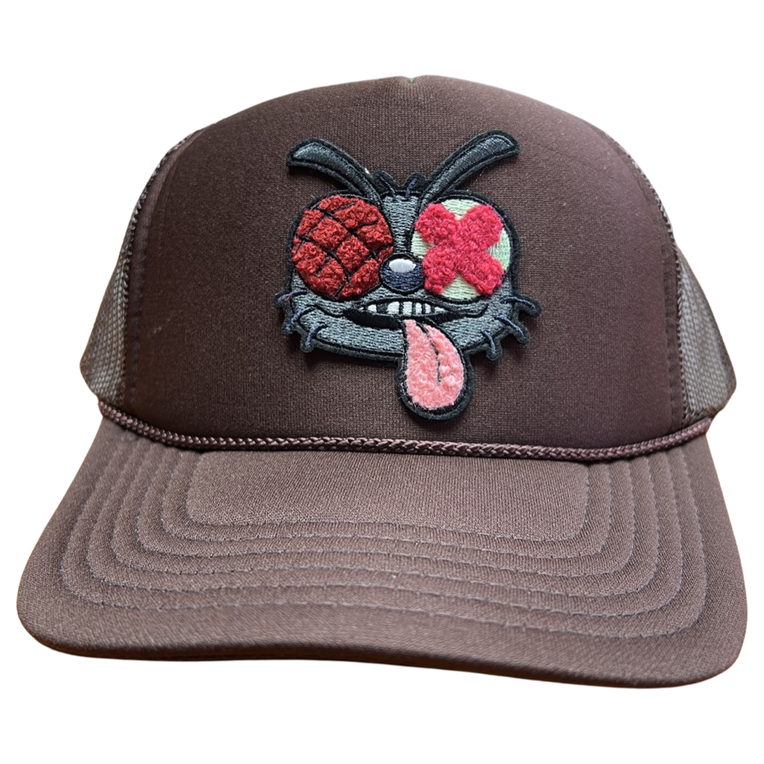 Chenille Trucker Brown