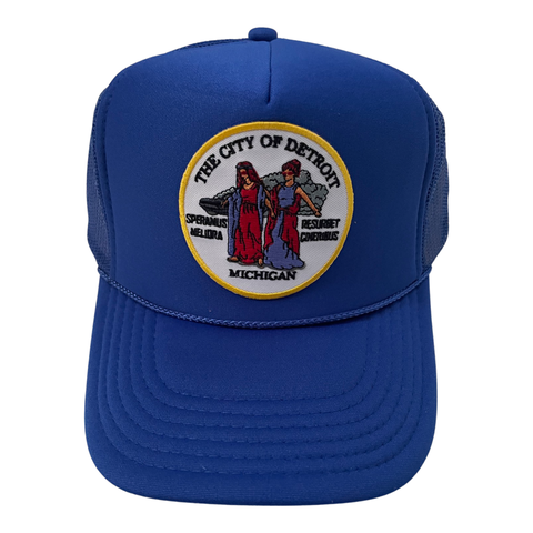Spirit of the City Trucker Hat Blue | The Collectve