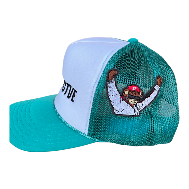 Cup Series Trucker Hat Teal | The Collectve